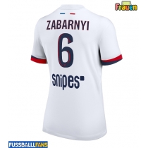 Paris Saint-Germain Illia Zabarnyi #6 Auswärtstrikot Frauen 2025-26 Kurzarm